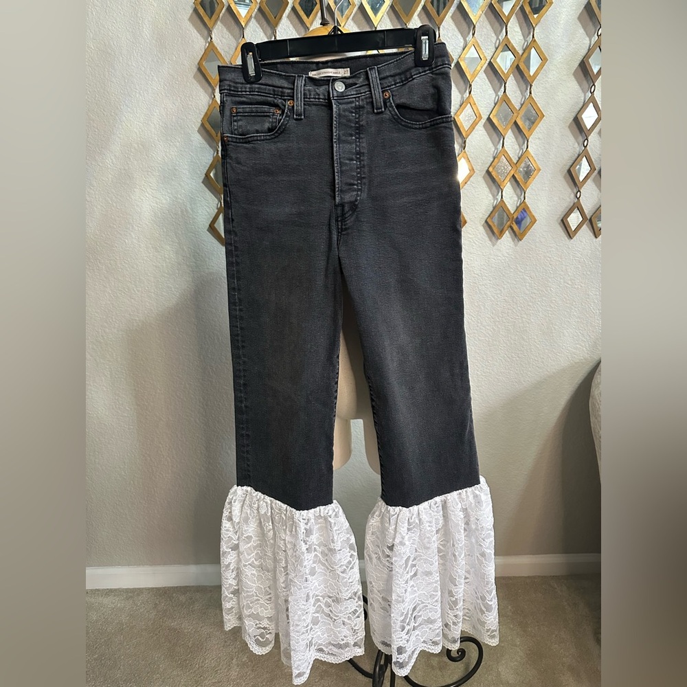 Custom Upcycled Levi’s